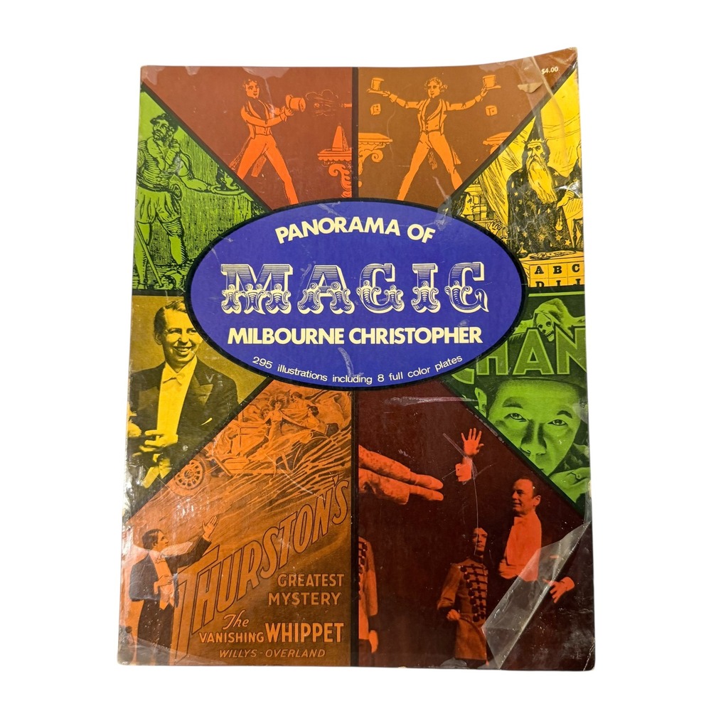 Panorama of‎ Magic Milbourne Christopher Vintage Magic Book Illustrations 1960s